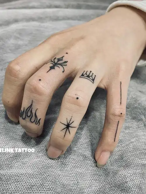 手指小图_纹身图案手稿图片_嘉兴隐客文化的纹身作品集