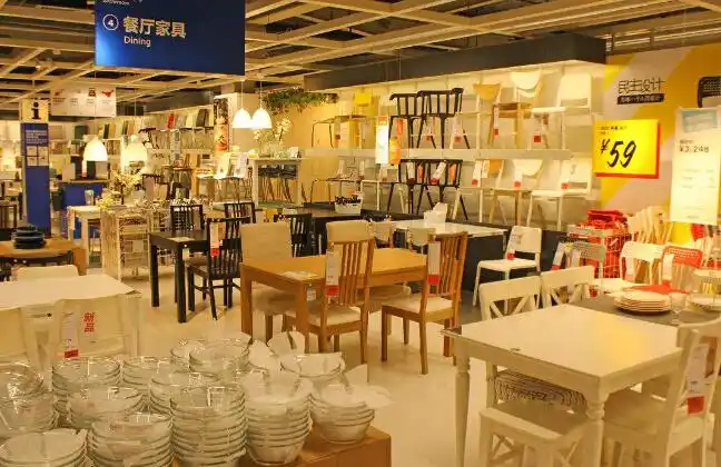 家具卖场饰品摆放