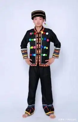 民族常识|56个民族服饰——布朗族服饰!