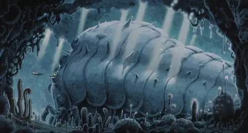 《风之谷》中描绘的腐海世界