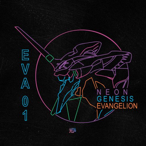 tlp镂空车贴 eva新世纪福音碇真嗣初号机01头像标志风挡玻璃贴纸