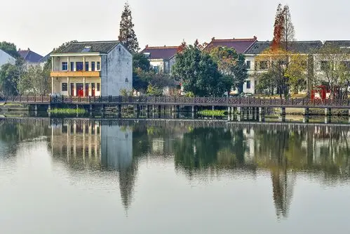 横扇星字湾村北上景色