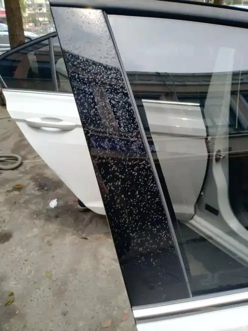 【图】车窗外饰板腐蚀花掉_宝来论坛_汽车之家论坛