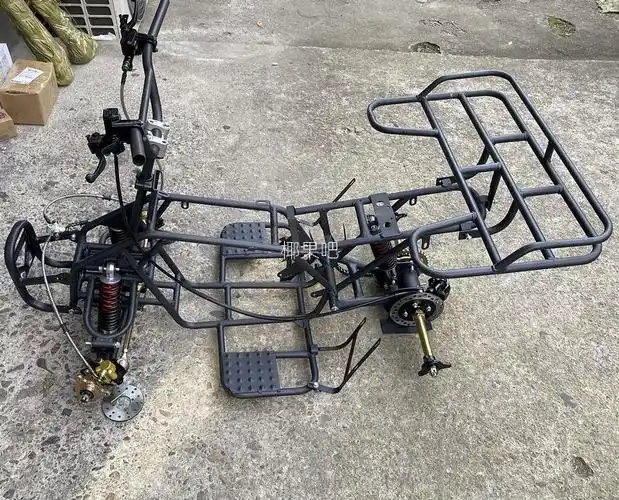 四轮越野摩托车配件小火火星火星沙沙滩车全车车架摩托车车架