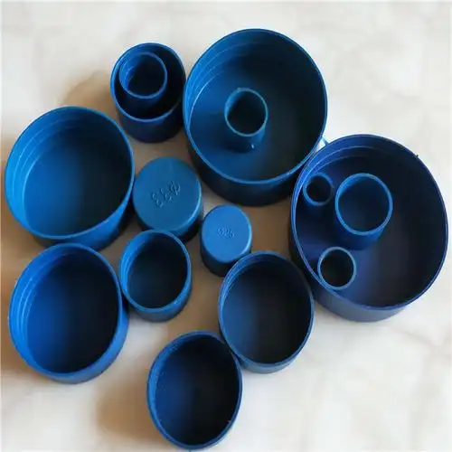 外套塑料管帽 塑料管塞 钢管塑料管塞 塑料管堵