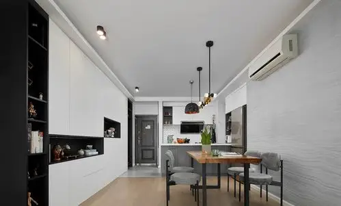 小户型没有餐厅在哪吃饭小客厅间隔出餐厅放餐桌效果图