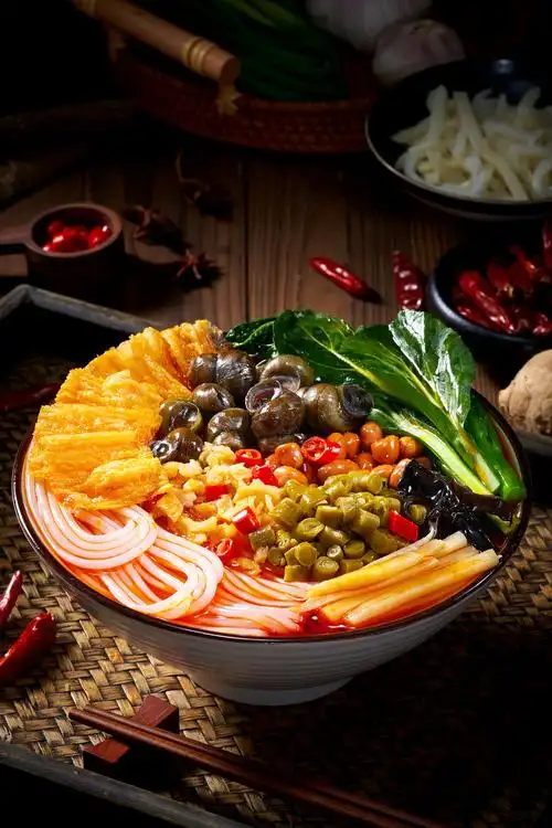 肖叔叔螺蛳粉美食摄影电商摄影