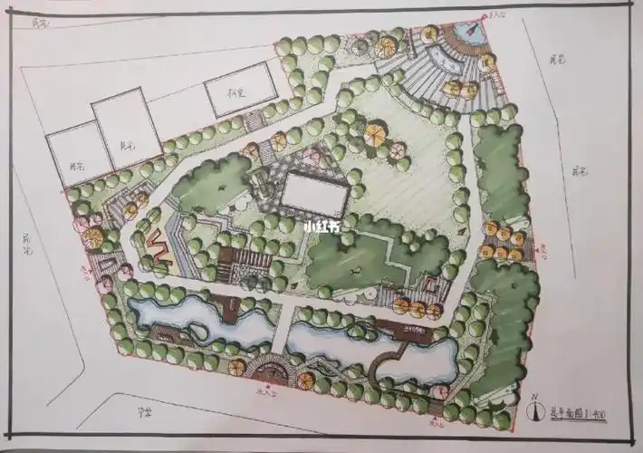 公园绿地快题设计