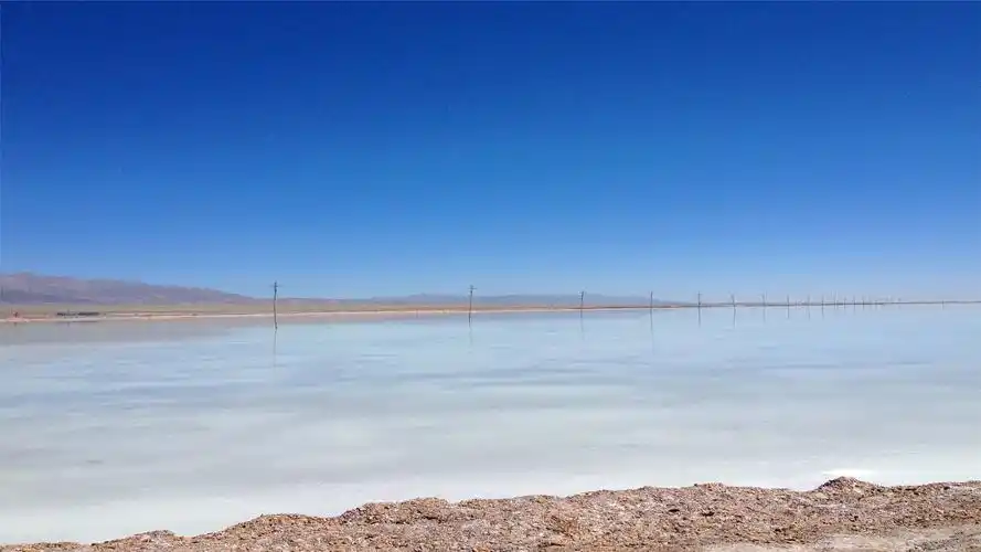 唯美茶卡盐湖风光高清桌面壁纸