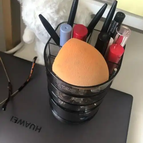 多功能办公桌面收纳盒 学生小物品收纳神器 单个装abt98447 晒单图