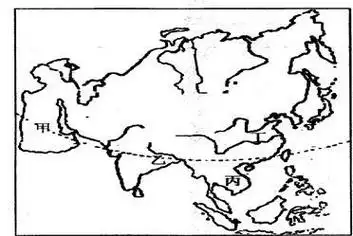 简笔画亚洲地形图 简笔画亚洲地形分布图亚洲简笔画亚洲的地形图简笔