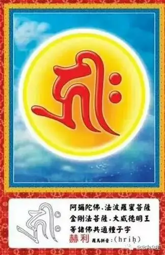 种子字图片说回头像,我们可以百度一下种子字图片,咒轮集合图片作为