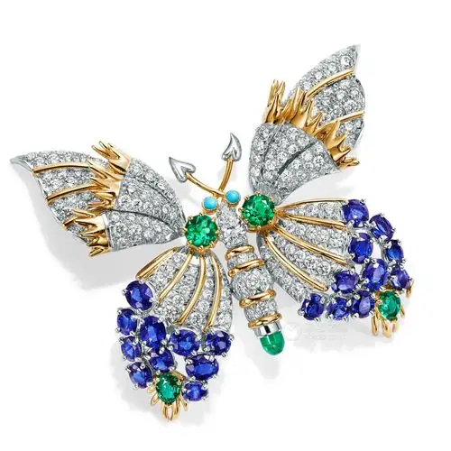 蒂芙尼史隆伯杰系列蝴蝶造型胸针胸针(1 / 1)