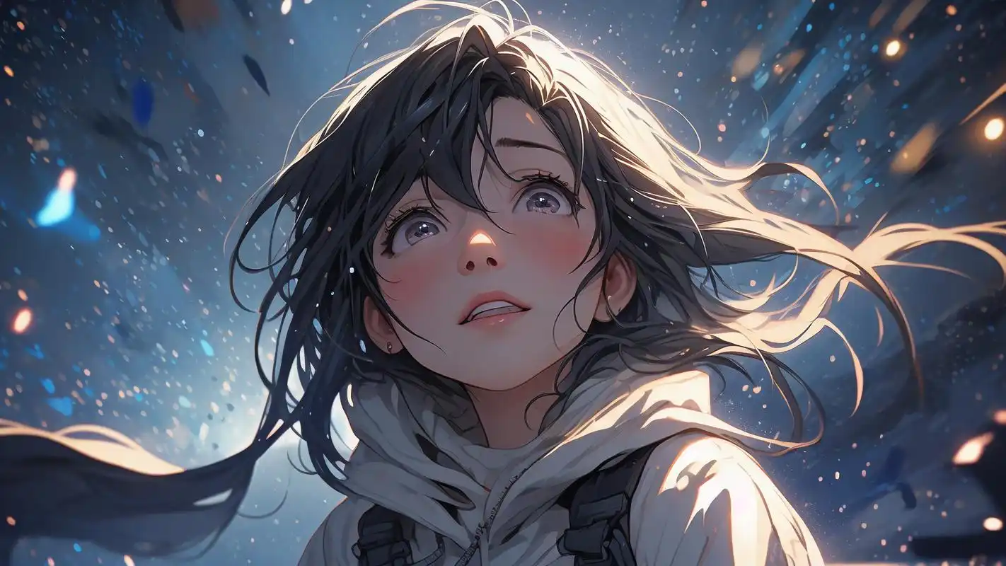 二次元星空夜景壁纸90梦幻之选