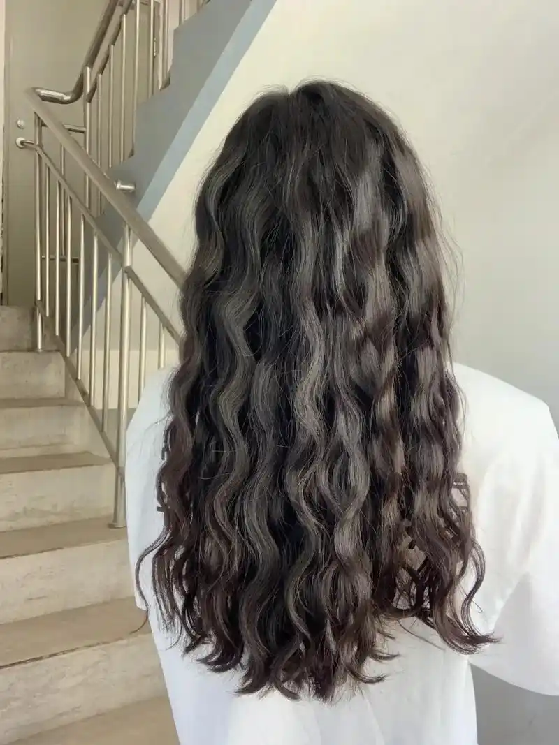 杭州烫发水波纹