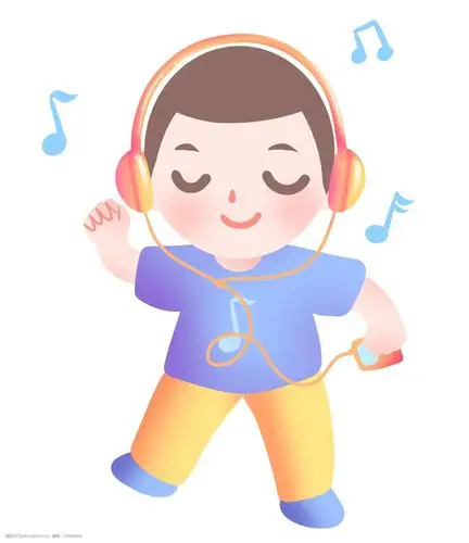 关键词:走路听歌音乐插画 走路听歌音乐 卡通插画 音乐伴奏 音乐乐器