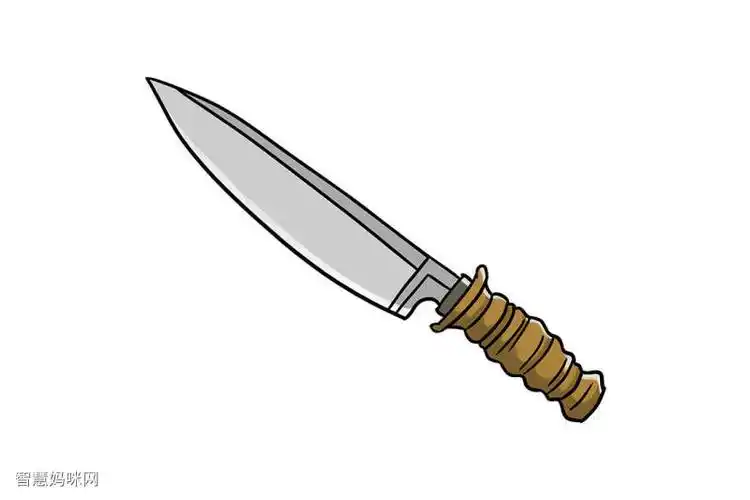 小刀怎么画