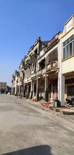 游广东省,台山市,华侨乡,梅家大院,和雕楼,感受华侨文化.