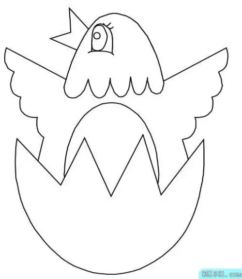 画4个是轴对称图形的简笔画