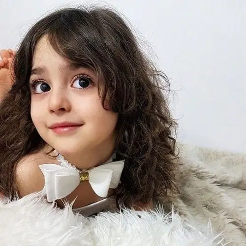 最近伊朗这位只有8岁女孩mahdis的照片又在fb上被各种疯转了,只是因为