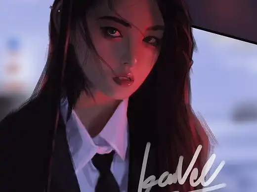 临摹arroll《笼中之鸟》|插画|创作习作|kanvd_原创作品-站酷zcool