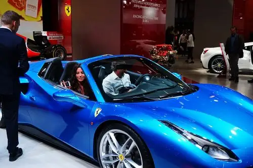 法拉利488高清车展图片452425_太平洋汽车网
