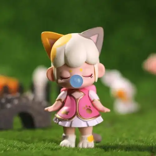 盲盒2020网红新款女孩手办女生版公仔玩具狐仙儿童娃娃忙和便宜鹿