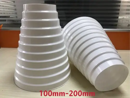 塑料变径管变径圈油烟机排风管变径通用多用80-200mm