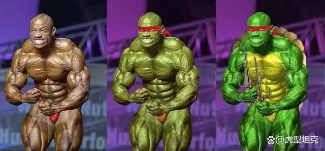 健美传奇"神龟"德克斯特·杰克逊被誉为是健美史上的"常青树"和"活