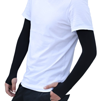 浪莎冰袖男防晒冰丝手袖护臂袖套宽松夏季防紫外线女士袖子套手臂