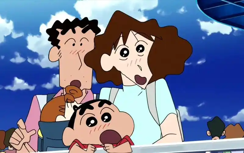 "广志与美伢的爱情"#蜡笔小新