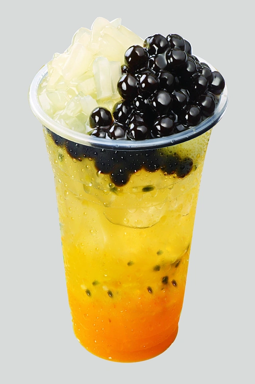 鲜榨百香果梨汁图片-鲜榨百香果梨汁素材下载-众图网