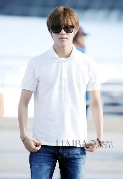 韩国男明星街拍:盛夏时节帅锅短打上阵清凉又养眼