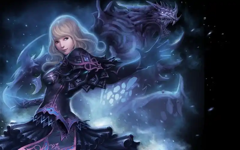 美丽的法师壁纸1366x768分辨率查看