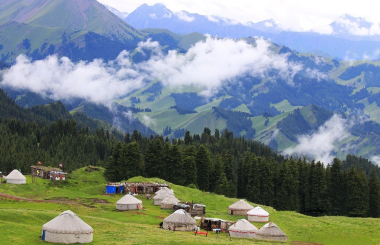 绿水青山丨新疆江布拉克:天蓝蓝草绿绿,这儿的美景惹人醉