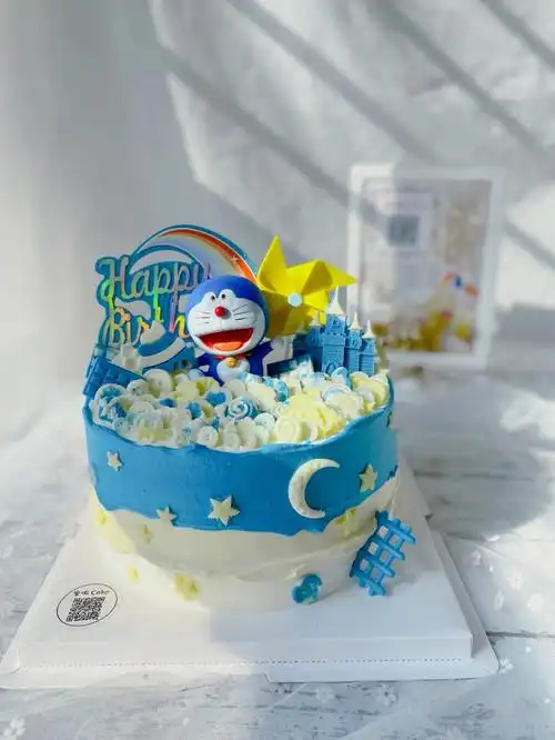 八寸哆啦a梦蛋糕