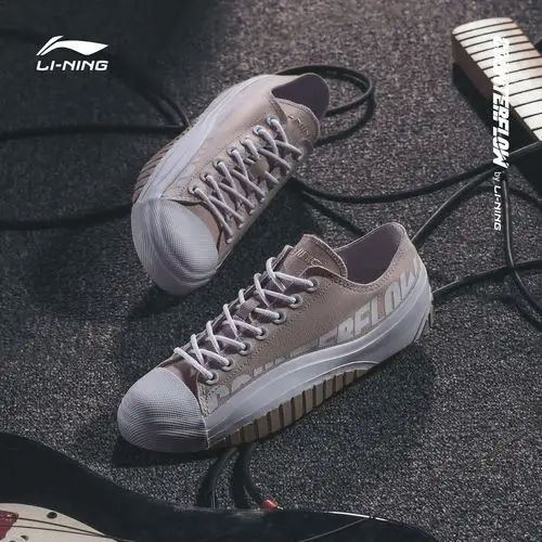 李宁cftheone系列漫游浪帆布鞋女鞋2020板鞋