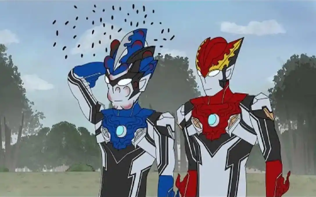 罗索奥特曼和布鲁奥特曼cp - 抖音