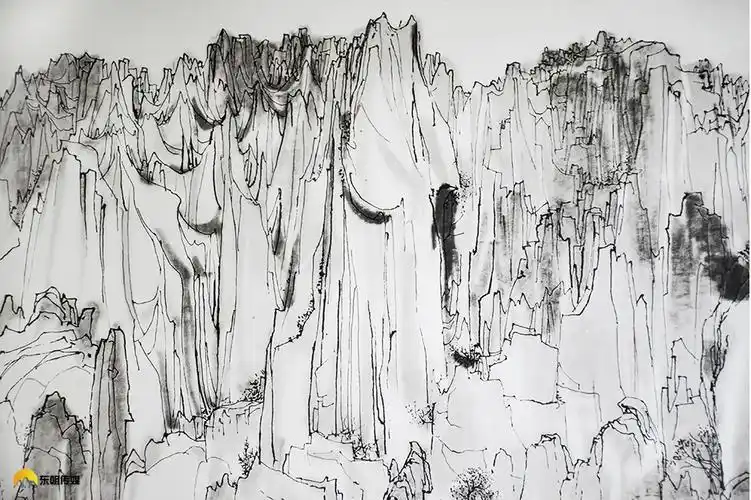 广州东朝传媒:吴冠中版画精选《石头林里有人家》