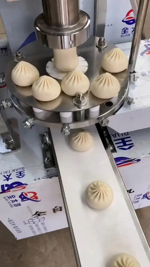 全自动包包子机肉包菜包成型机