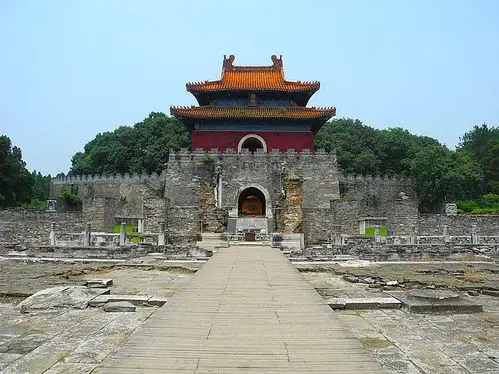 世界遗产---明显陵 方城明楼 the ming toms