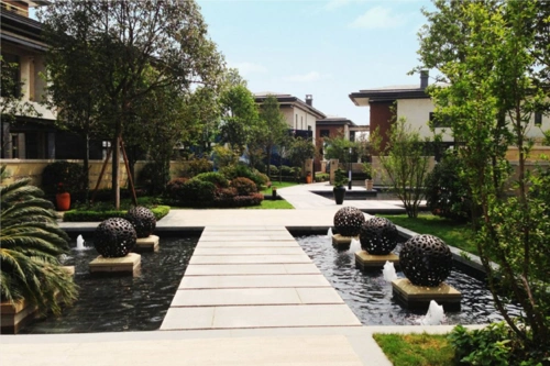 欧式别墅庭院绿化带你游览无限的风光