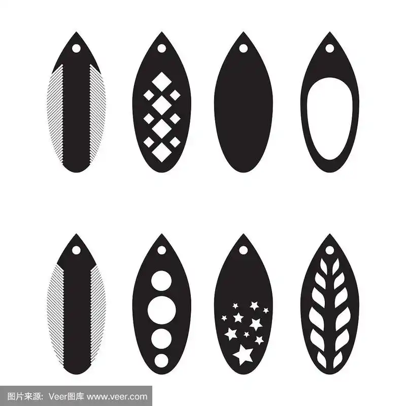 设置边缘耳环与模式的蟋蟀