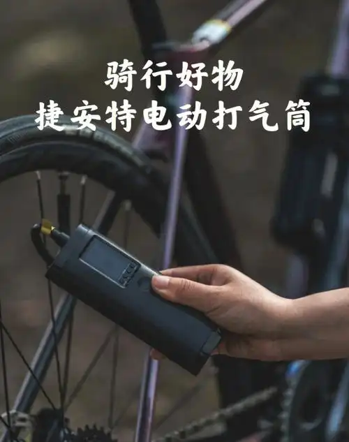 骑行必备捷安特电动打气筒
