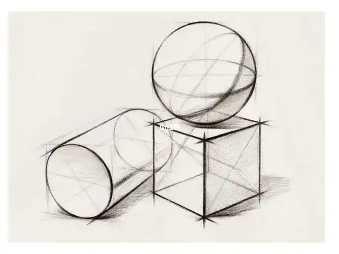 都适用959595#素描  #素描静物  #零基础素描  #素描石膏几何体