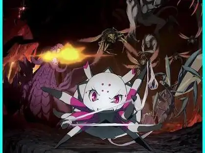 蜘蛛子成功进化为美少女,跟魔王握手言和#动漫解说 #充能计划 #我在抖