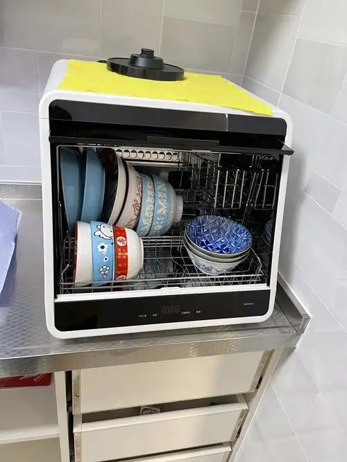 48l台式迷你桌面柜 厨房碗筷餐具立式消毒碗柜xdz48-a2晒单图