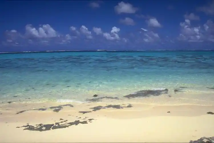 沙滩海边素材图片