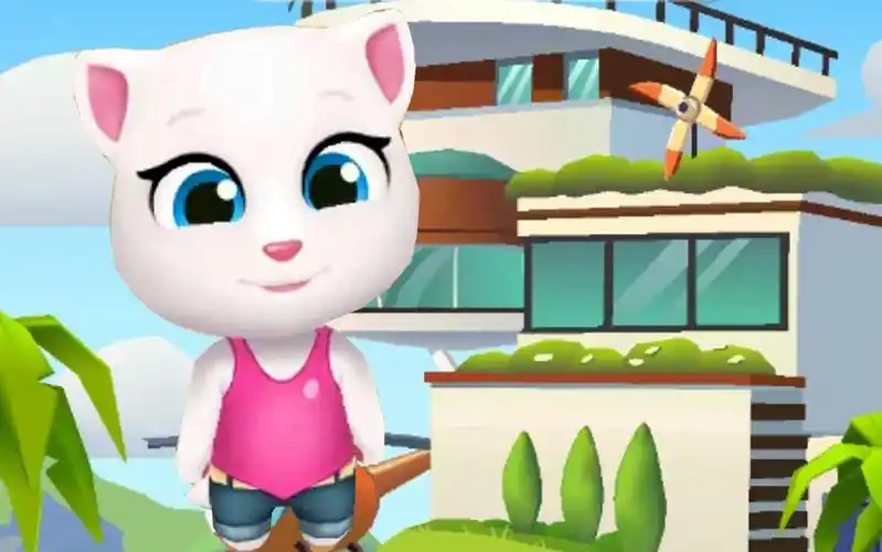 安吉拉装修海滨别墅 汤姆猫跑酷