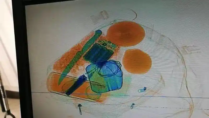 监利法院安检现场发现刀具法警这样处理